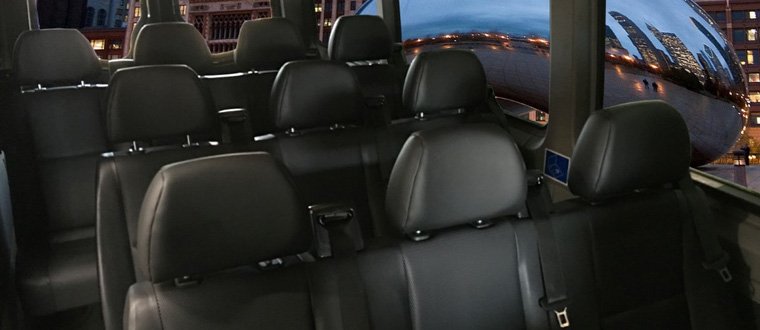 Executive van for group transfers